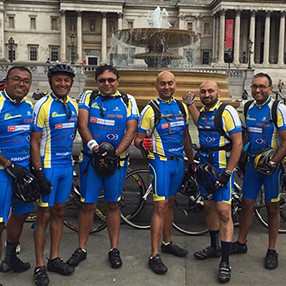 London to Amsterdam Cycle