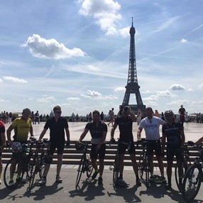 London to Paris Eiffel Tower